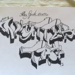 Graffiti, Muttertag, Entwurf