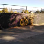 Halloween, Graffiti,, Entwurf